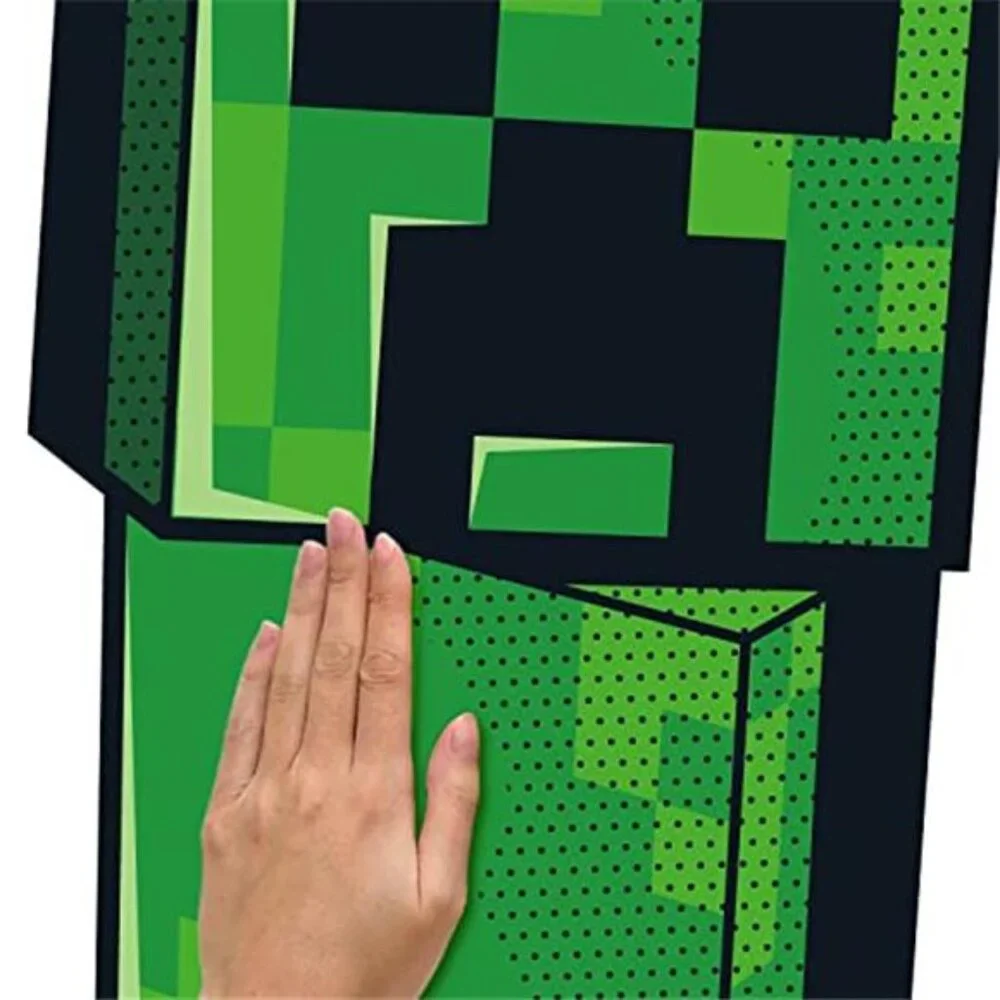 Minecraft Wall Decals Creeper Giant Peel and Stick Kids Room Bedroom Decor